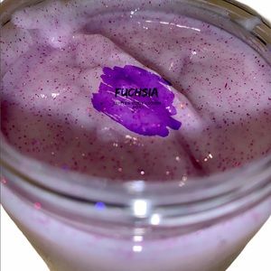 Fuchsia Glitter Body Lotion